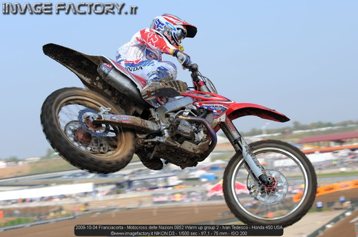 2009-10-04 Franciacorta - Motocross delle Nazioni 0852 Warm up group 2 - Ivan Tedesco - Honda 450 USA